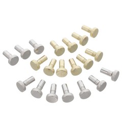 20pcs Lamp Switch Knob Turn On/Off Light Twist Switch Replace Metal Socket Knob