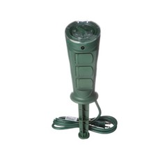 Woods 17321 Outdoor Timer with 3 Outlets Photocell Dusk to Dawn 6ft Cord