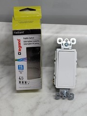 Legrand Radiant 15 Amp 120 Volt 4-Way Rocker Paddle Light Switch White