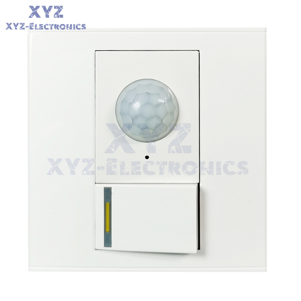 AC110V-240V 50HZ/60HZ Smart Home Motion Sensor Light Switch 7M Sensing Range