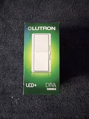 Lutron Diva Dimmer Wall Switch DVCL-153PR-white
