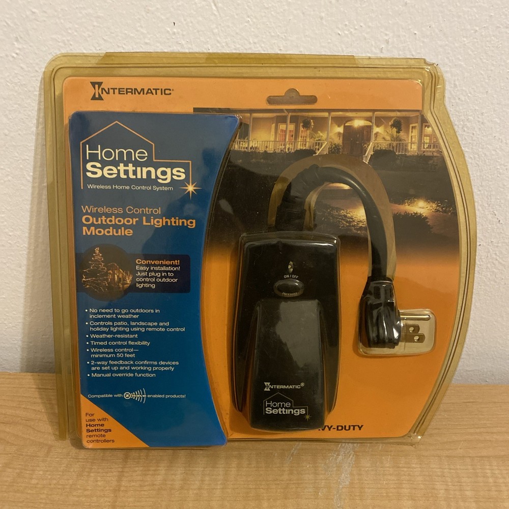 Intermatic Home Settings Wireless HeavyDuty Outdoor Lighting Module HA04C