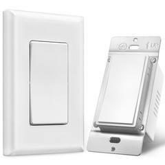 SURAIELEC 3 Way Wireless Light Switch Neutral Wire Required Grounding 15A High