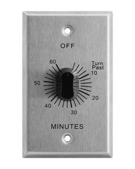 SURAIELEC Mechanical Countdown Timer Switch with Commercial Style Metal Plate…