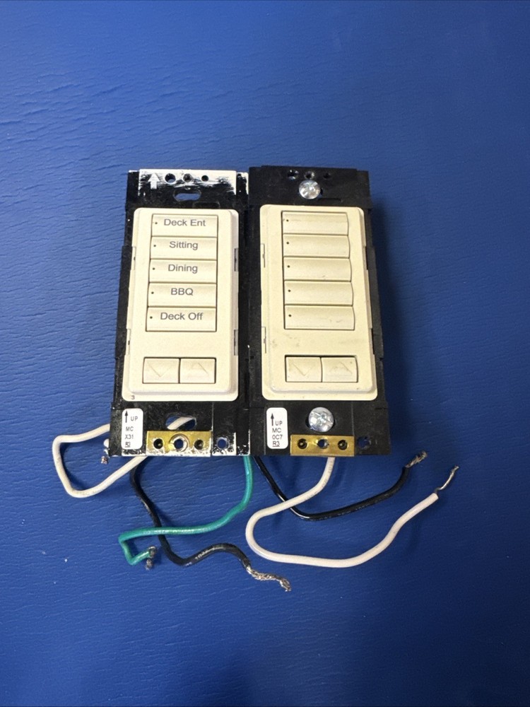 Lutron RadioRA 2 RRD-W Wall Control Switch – As-Is (READ DESCRIPTION)