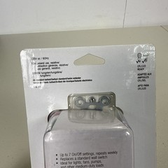New Woods 7-Day Digital In-Wall Timer – Model #59018
