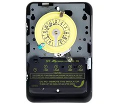 Intermatic T100 40 Amp 24-Hour Indoor Mechanical Timer w/ DPST Switch 120VAC