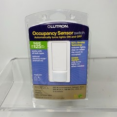LUTRON Maestro Occupancy Motion Sensor Switch Single Pole MS-OPS2H-WH White A2