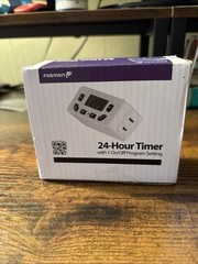 (Box of 2) Fosmon Genuine C-10749US 24 Hour Programmable Timer 125VAC 60Hz LCD