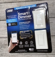 Feit Electric Smart Dimmer Switch 2-Pack WiFi Alexa Google Home Siri BPDIMSMART2