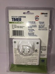 Woods Indoor Lightning Timer Control Multiple Settings Repeats Daily New Sealed