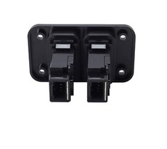 Universal for Car Truck Caravan 2/3/4 Gang Rocker Switch Panel Latch Push Button