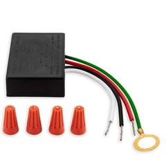 3 Way Touch Sensor dimmer, lamp Repair kit 1.4 x 2 x 0.5 inches, White