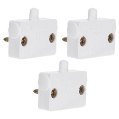 3 Pcs Automatic Door Switch Touch Lamp Switch for Cabinet Lights and Drawers