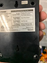 Prime Indoor Outdoor Mechanical Timer TNO24111