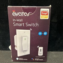 Avatar Controls In- Wall Smart Switch Wi-Fi Enabled – White –