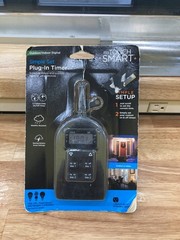 myTouchSmart Indoor/Outdoor Plug-In Digital Timer, One Grounded Outlet NEW