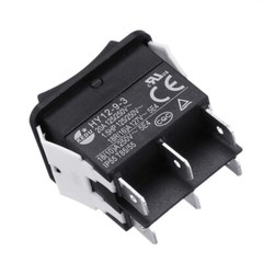 1PC Electric Rocker Pushbutton Switch for Power Tools 250V 20A 6Pins HY12-9-3