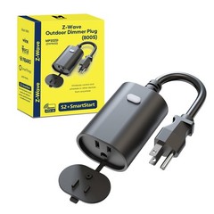 Minoston Z-Wave Plug Outdoor Dimmer Zwave Dimmable Smart Plugs Outlet Switch, Z-