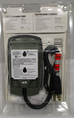 INTERMATIC Multi-Purpose 2-Outlet Outdoor Timer (Pool Pump, Holiday Lights)