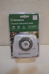 2 Outlet Mechanical Daily Timer Westinghouse
