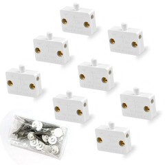 8Pcs Door Closed Light Switch Kit On Off When Open for Activated Lights 120V…