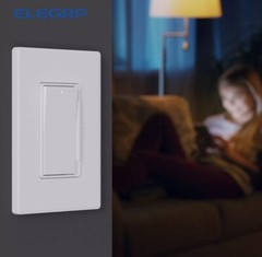 4 Slide Dimmer Light Switch Control 300W Dimmable LED CFL UL Listed E497992 READ
