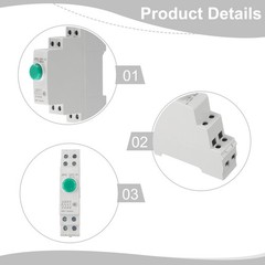 Wire Control Button Red Green Color for din Rail Mount 24V for acdc Space Saving