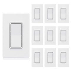 Decorative Light Switch Plate 3-Way 15A