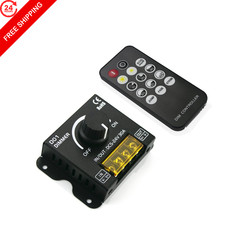 Sorfia 5V 12V 24V LED Dimmer Switch, 30A Switches for Single Color