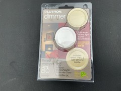 Lutron Rotary Dimmer White Ivory Almond Single Pole D-600PH-3K