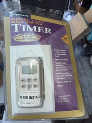 Intermatic SS7C Y2K Digital 7 Day Wall Switch Timer 6 Daily Settings New Sealed