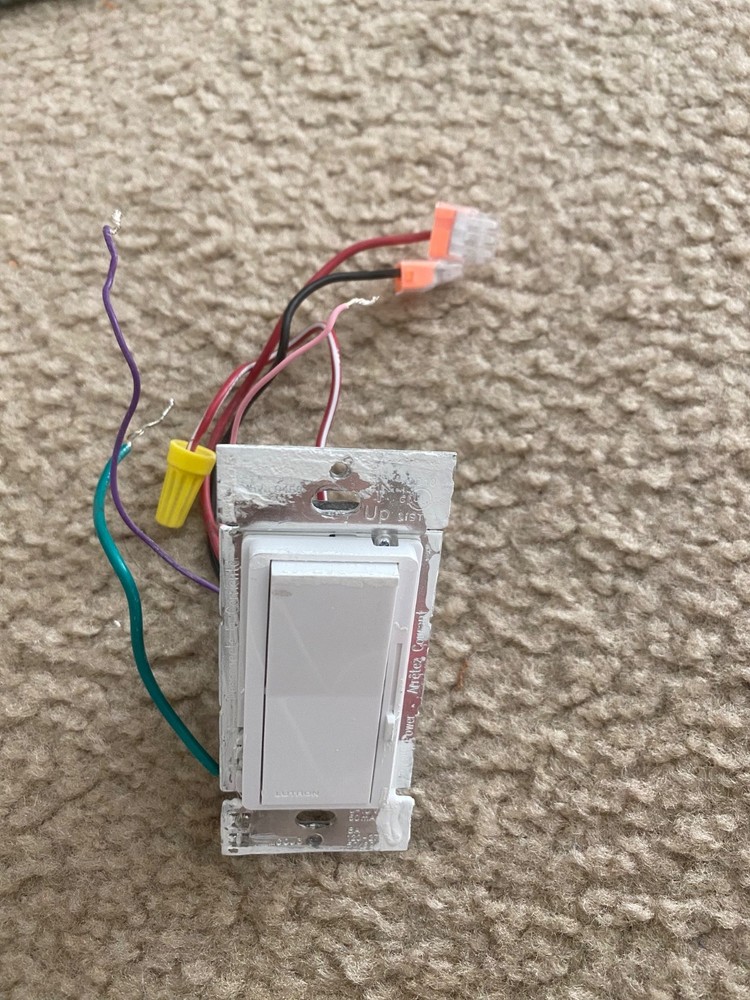 Lutron Diva DVSTV-453P-WH 0-10V Commercial Dimmer Switch Single Pole 3-Way White