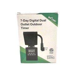 BN-LINK Digital Timer Programmable Timer 7 Day Outdoor Heavy Duty Outdoor Timer