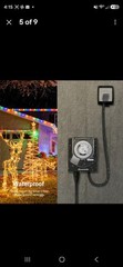 24-Hour Mechanical Light Timer with 2ft Long Cord, Waterproof Electrical Timer