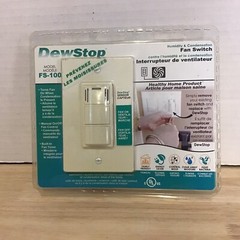 NOS DewStop Universal Humidity & Condensation Fan Switch FS-100 120VEnergy Saver