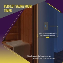 Countdown Timer Switch for Bathroom Fans and Lights, 1-30 Min, Neutral Wire R…