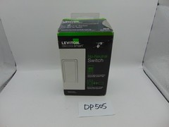 No-Neutral Decora Smart Switch, Requires MLWSB Wi-Fi Bridge Leviton DN15S-1RW