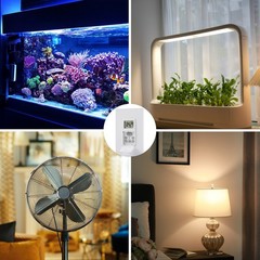 DEWENWILS 7 Day Programmable In-Wall Timer Switch Digital , ON/Off Settings