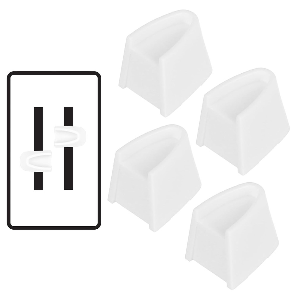 4Pcs Dimmer Switch Knob Replacement, Ceiling Fan Control Slider Knobs Light Swit