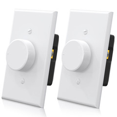 Digital Rotating Dimmer Switch for Dimmable LED, CFL and Incandescent Light Lamp