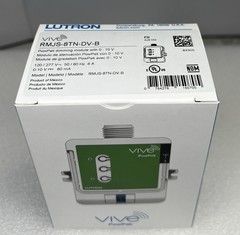 New Lutron RMJS-8TN-DV-B Vive PowPak RMJS8TNDVB