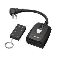 DEWENWILS Dusk to Dawn Dimmer, Outdoor Dimmer with Remote Dimmer Switch 100FT