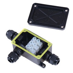 Junction Box Waterproof Dustproof IP66 2-way/3-way 24A Cable Connector
