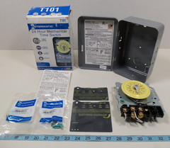 New Intermatic T101 24-Hour Mechanical Time Switch 40A 120V SPST Indoor