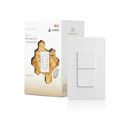 1-Matter WiFi Glass Switch Wall Touch Light Switch Glass Panel APP Wireless