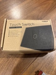LIVOLO Touch Electrical Touch Light Switch Tempered Glass Panel 2 Gang 1 Way LED