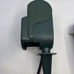 Woods 6-Outlet Power Stake w/Built In Timer Flip Cover 24 Hour ON/OFF Cycles