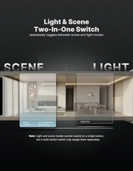 MOES Full Touch Smart Switch, SF(Star Feather 2026 Version) Wall Light Switch