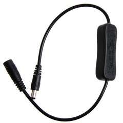 DC 5.5×2.1mm Male to Female Plug Connector DC Power Extension Cable Swi